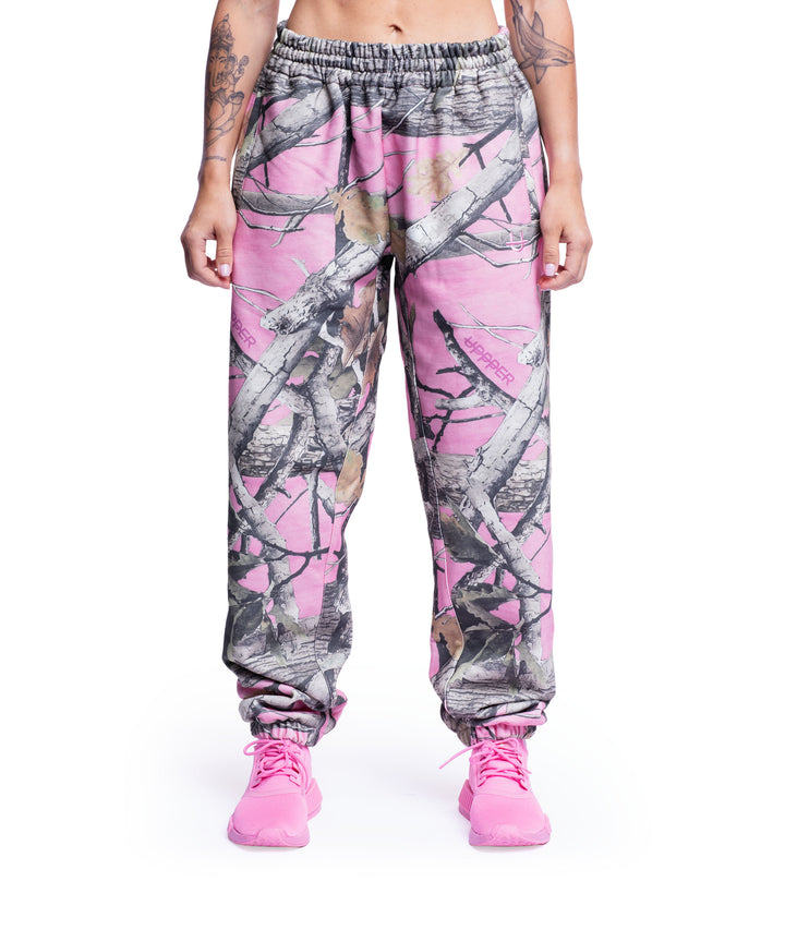 Sweatpants Pink Camo