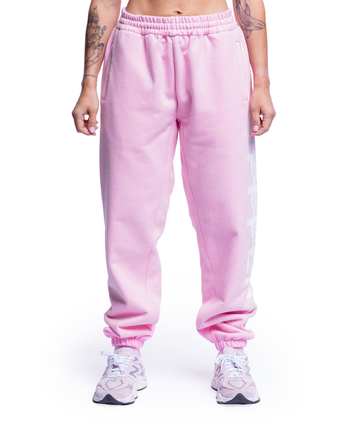 Side Logo Sweatpants Pink