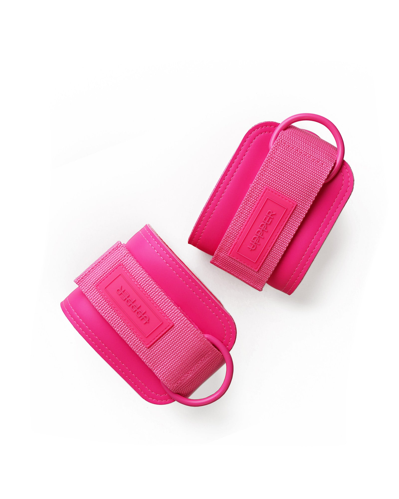 uppper ankle straps neon pink